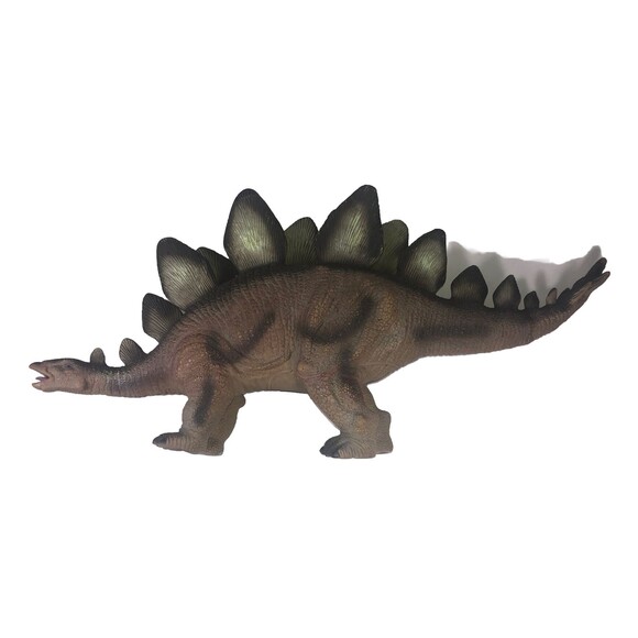 STEGOSAURUS Soft touch, Toys-R-US Xtra Large 19" Realistic Rubber DINOSAUR - Picture 6 of 11